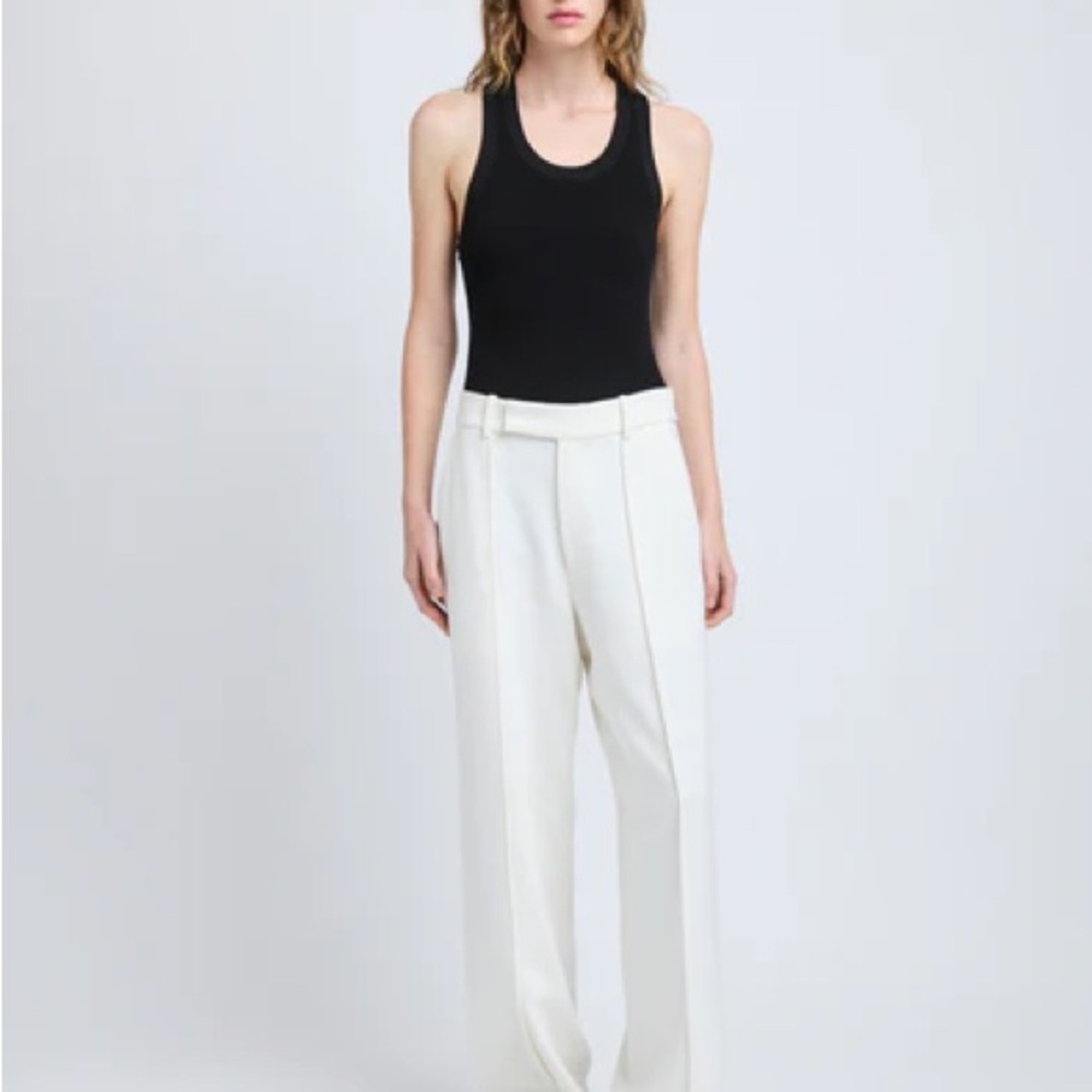 Proenza Schouler Ivory Trousers
